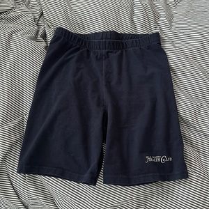 Navy sporty&rich bike shorts